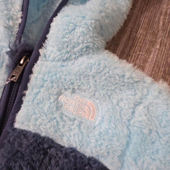 The North Face Baby Bear Campshire Bodysuit Blue White Size 12-18 M Months New - Picture 2 of 12